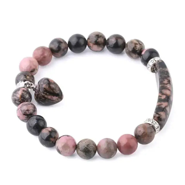 Bracelet "Estime de soi" en Rhodonite | Bracelets | pierre naturelle bijoux