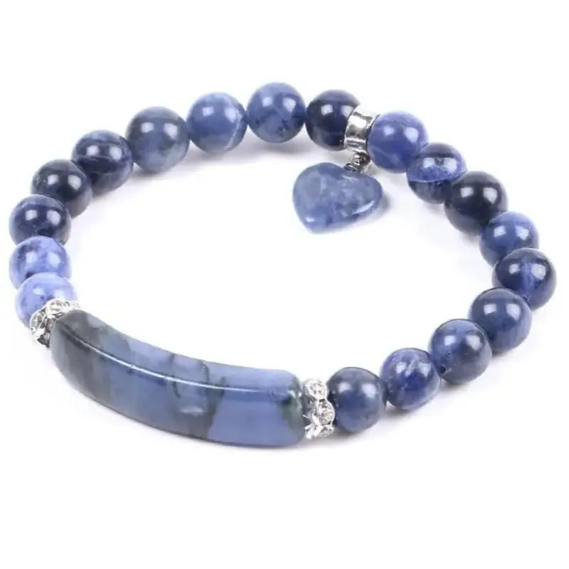 Bracelet "Modestie" en Sodalite | Bracelets | pierre naturelle bijoux