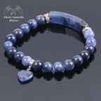 Bracelet "Modestie" en Sodalite | Bracelets | pierre naturelle bijoux