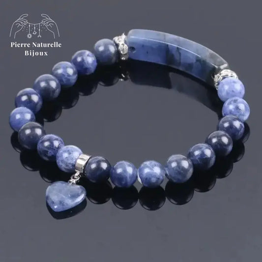 Bracelet "Modestie" en Sodalite | Bracelets | pierre naturelle bijoux