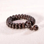 Bracelet "Mantra" tibétain en Bois naturel | Bracelets | pierre naturelle bijoux