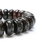Bracelet "Mantra" tibétain en Bois naturel | Bracelets | pierre naturelle bijoux