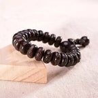 Bracelet "Mantra" tibétain en Bois naturel | Bracelets | pierre naturelle bijoux