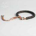 Bracelet tibétain en coquille de noix de coco | Bracelets | pierre naturelle bijoux