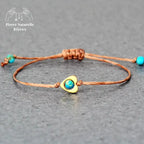 Bracelet "Tolérance" en Turquoise | Bracelets | pierre naturelle bijoux