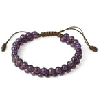 Bracelet wrap "Sincérité" en améthyste