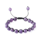 Bracelet wrap "Lucidité" en Améthyste | Bracelets | pierre naturelle bijoux