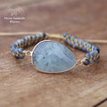 Bracelet wrap "Refuge" en Labradorite