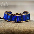 Bracelet wrap en Lapis-Lazuli
