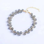 Bracelet wrap en Pierre de lune | Bracelets | pierre naturelle bijoux