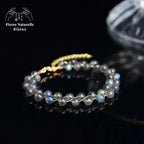 Bracelet wrap en Pierre de lune