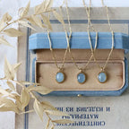 Collier en Aigue-Marine | Colliers | pierre naturelle bijoux