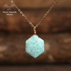 Collier en Amazonite | Colliers | pierre naturelle bijoux