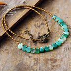 Collier "Quiétude" en Amazonite | Colliers | pierre naturelle bijoux