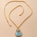 Collier "Rayonnant" en Amazonite | Colliers | pierre naturelle bijoux
