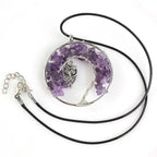 Collier "Arbre de vie" en Améthyste | Colliers | pierre naturelle bijoux