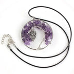 Collier "Arbre de vie" en Améthyste | Colliers | pierre naturelle bijoux