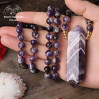 Collier "Bacchus" en Améthyste | Colliers | pierre naturelle bijoux