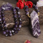 Collier "Bacchus" en Améthyste | Colliers | pierre naturelle bijoux