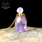 Collier en Améthyste diffuseur de parfum