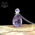 Collier en Améthyste diffuseur de parfum