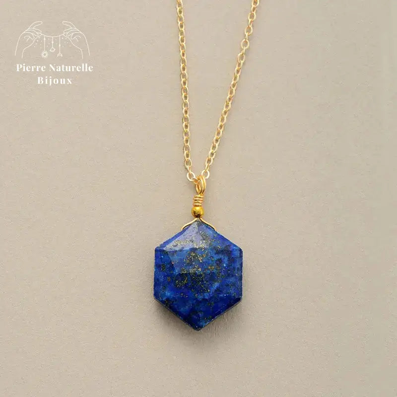 Collier en Améthyste / Lapis-lazuli | Colliers | pierre naturelle bijoux
