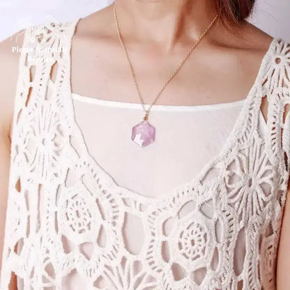 Collier en Améthyste / Lapis-lazuli | Colliers | pierre naturelle bijoux
