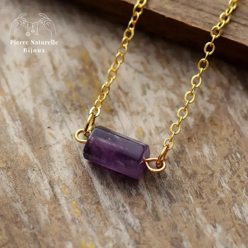 Collier en Améthyste 
