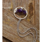 Collier "Visionnaire" en Améthyste | Colliers | pierre naturelle bijoux