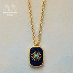 Collier "Cosmique" en Lapis-lazuli