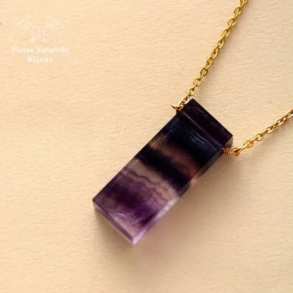 Collier en Fluorite | Colliers | pierre naturelle bijoux