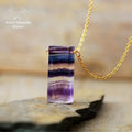 Collier en Fluorite