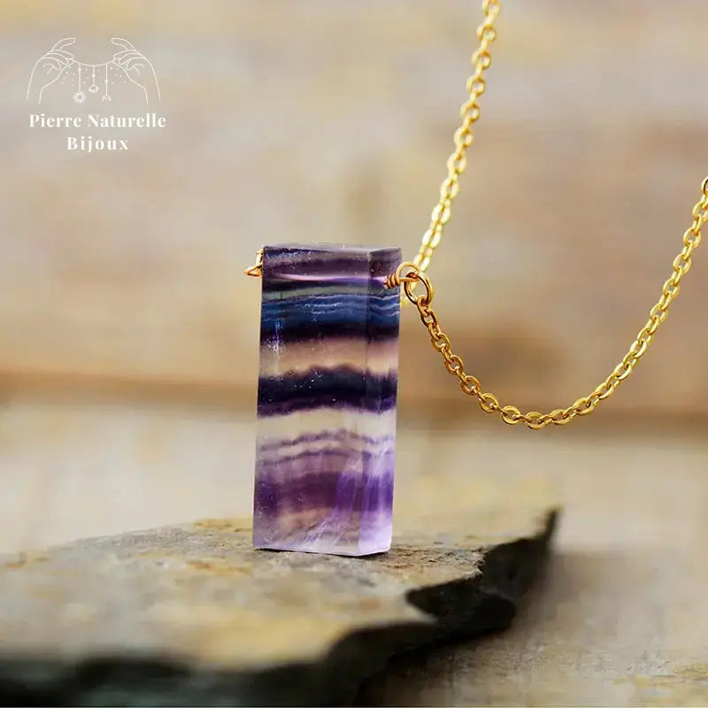 Collier en Fluorite