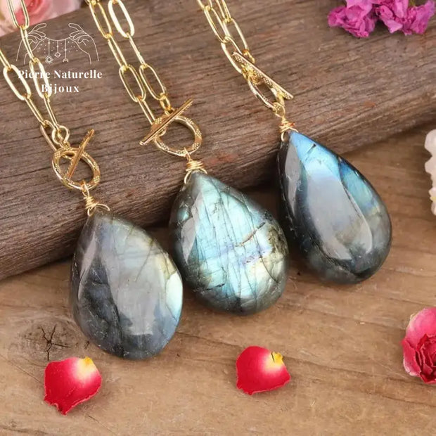 Collier en Labradorite | Colliers | pierre naturelle bijoux