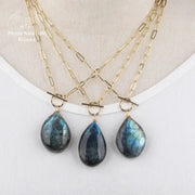 Collier en Labradorite | Colliers | pierre naturelle bijoux