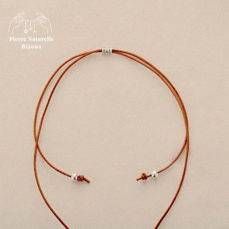 Collier "Boréale" en Labradorite | Colliers | pierre naturelle bijoux