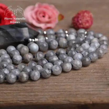 Collier "Cohésion" en Labradorite | Colliers | pierre naturelle bijoux