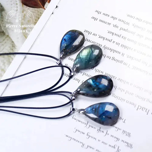 Collier "Évasion" en Labradorite | Colliers | pierre naturelle bijoux
