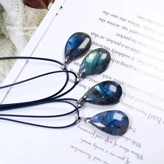 Collier "Évasion" en Labradorite | Colliers | pierre naturelle bijoux