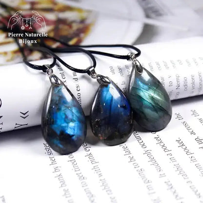 Collier "Évasion" en Labradorite | Colliers | pierre naturelle bijoux