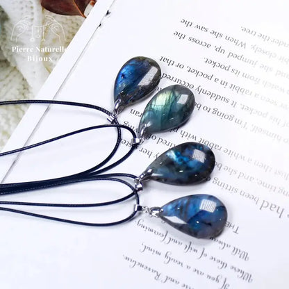 Collier "Évasion" en Labradorite | Colliers | pierre naturelle bijoux