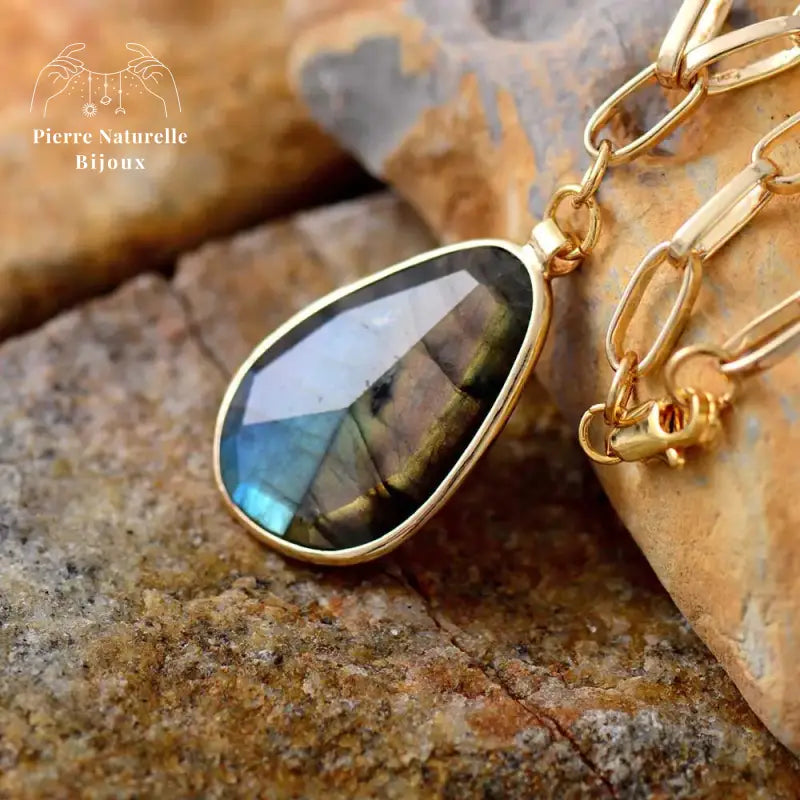 Collier en Labradorite