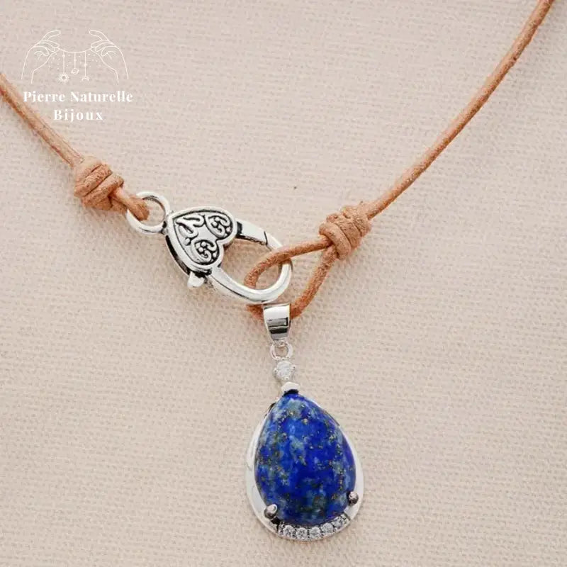Collier "Royauté" en Lapis-Lazuli | Colliers | pierre naturelle bijoux