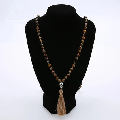 Collier en il de tigre | Colliers | pierre naturelle bijoux