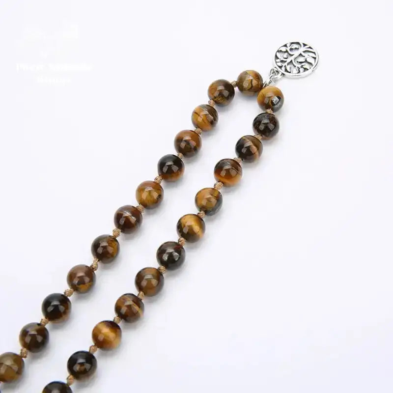 Collier en œil de tigre | Colliers | pierre naturelle bijoux