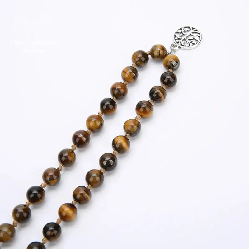 Collier en œil de tigre | Colliers | pierre naturelle bijoux