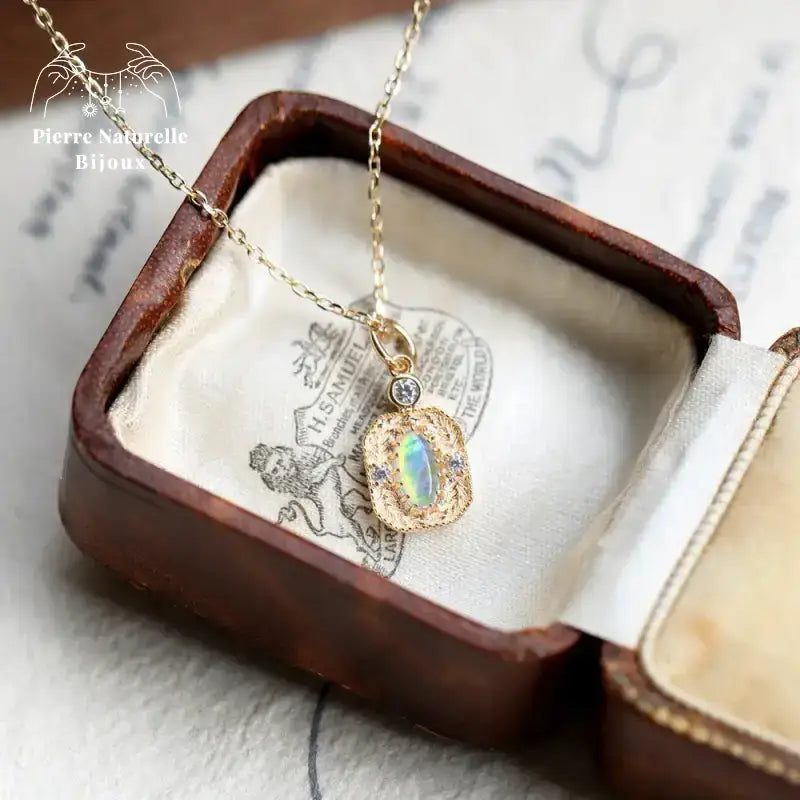 Collier en Opale | Colliers | pierre naturelle bijoux