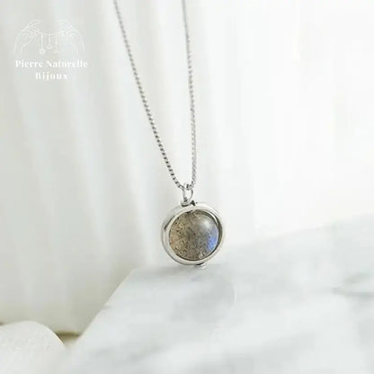 Collier "Prémonition" en Pierre de lune | Colliers | pierre naturelle bijoux
