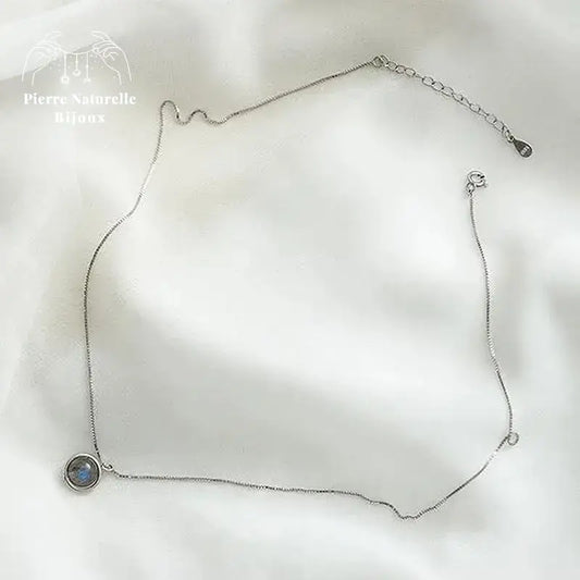 Collier "Prémonition" en Pierre de lune | Colliers | pierre naturelle bijoux