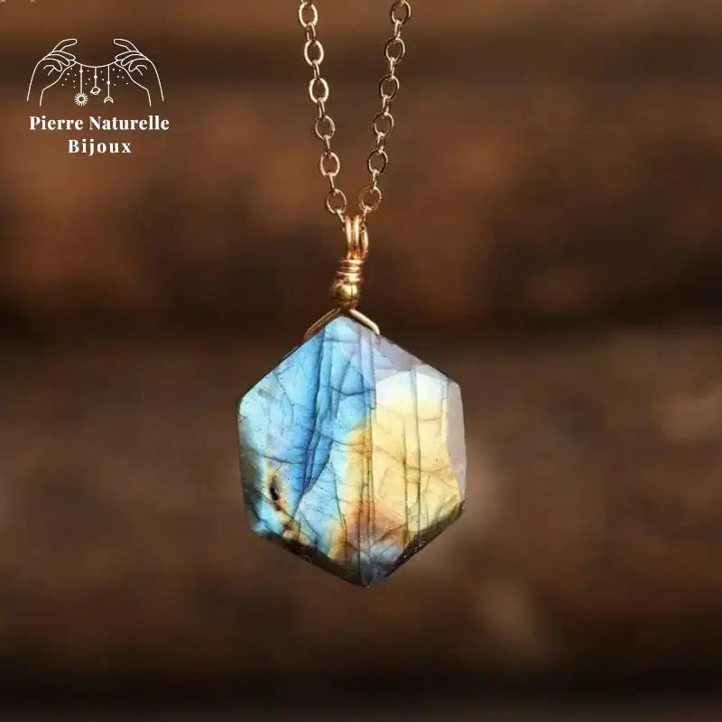 Collier en pierre Labradorite | Colliers | pierre naturelle bijoux